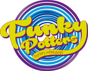 Funky potters logo